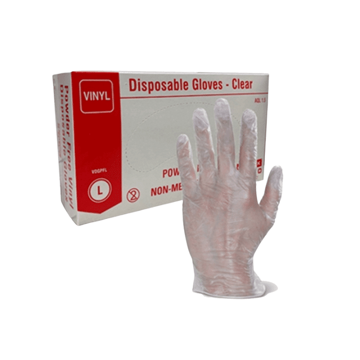Vinyl Powder Free Clear Gloves | Beacon International